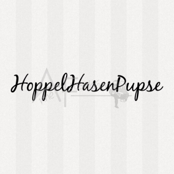 Textstempel - HoppelHasenPupse