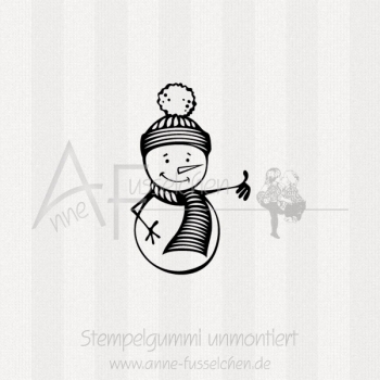 Motivstempel - Kl. Schneemann Björn