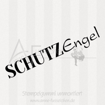 Textstempel - Schutzengel