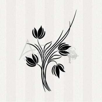 Motivstempel - Floral 02 (kl)