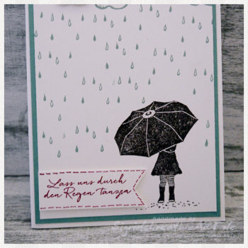 Motivstempel - ... mit Regenschirm 02