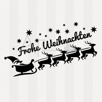 Textstempel - Frohe Weihnachten 02