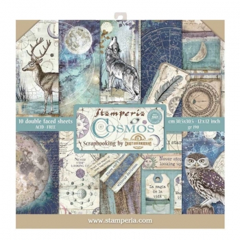 Stamperia - Cosmos | Paper Pad 12x12