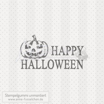 Motivstempel - Happy Halloween