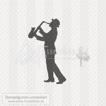 Motivstempel - Jazzmusiker 03