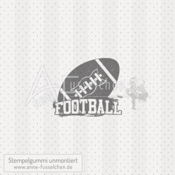 Motivstempel - American Football Label 03 (gr)