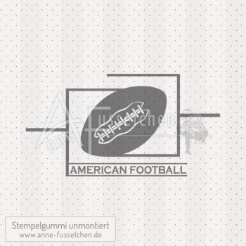 Motivstempel - American Football Label 04