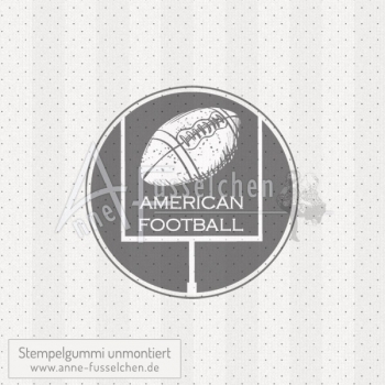 Motivstempel - American Football Label 05
