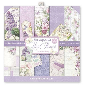 Stamperia - Lilac Flowers | Paper Pad 12x12
