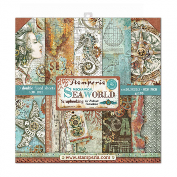 Stamperia - Seaworld | Paper Pad 8x8