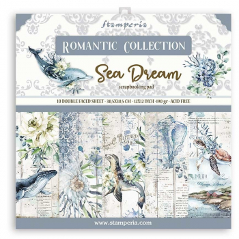 Stamperia - Sea Dream | Paper Pad 12x12