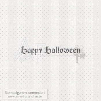 Textstempel - Happy Halloween