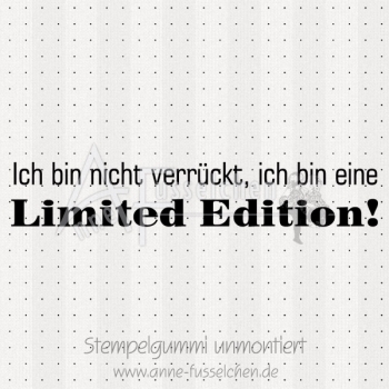 Textstempel - Limited Edition 02 | anne-fusselchen.de