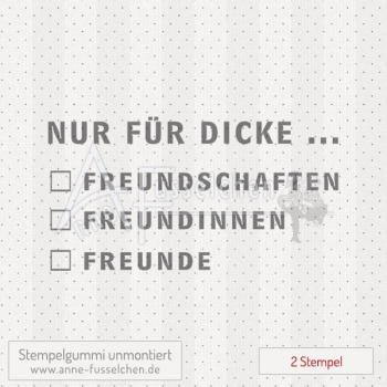 Textstempel - Nur für Dicke 01