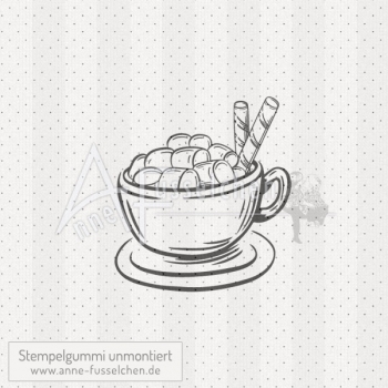Motivstempel - Marshmallow Suppe (kl)