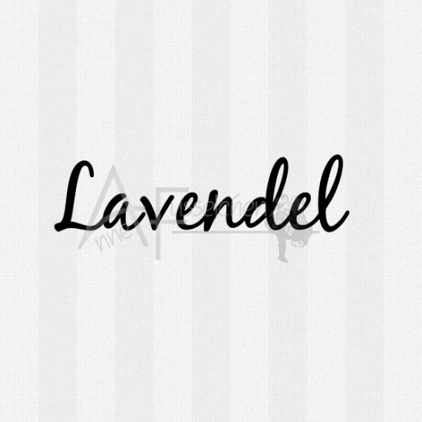 Textstempel - Lavendel