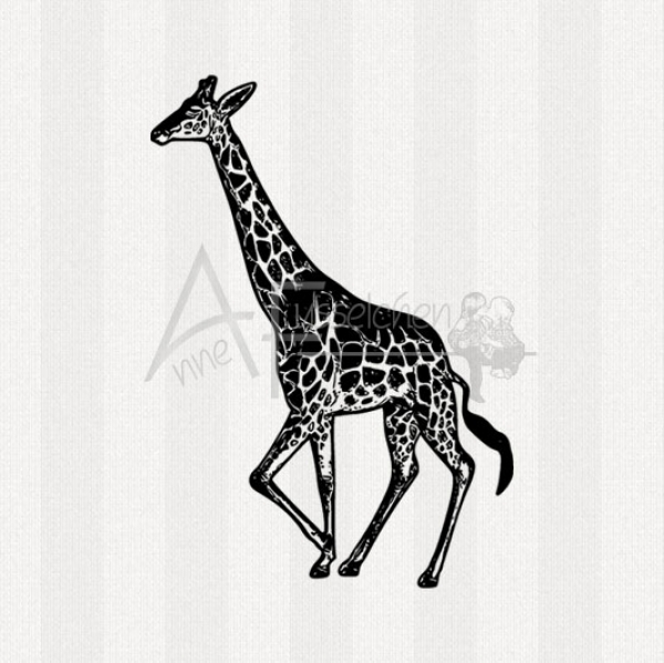 Motivstempel - Giraffe 01