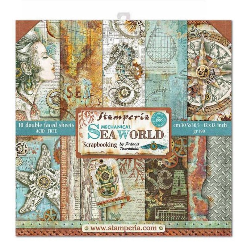 Stamperia - Sea World | Paper Pad 12x12
