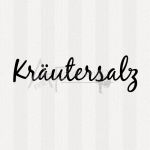 Textstempel - Kräutersalz