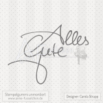 Textstempel - Alles Gute 01